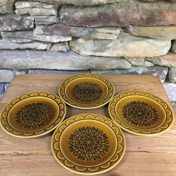 Vintage Golden Seville Dessert Bread Plates Japan - Picture 7 of 7